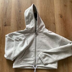 TLF crop hoodie